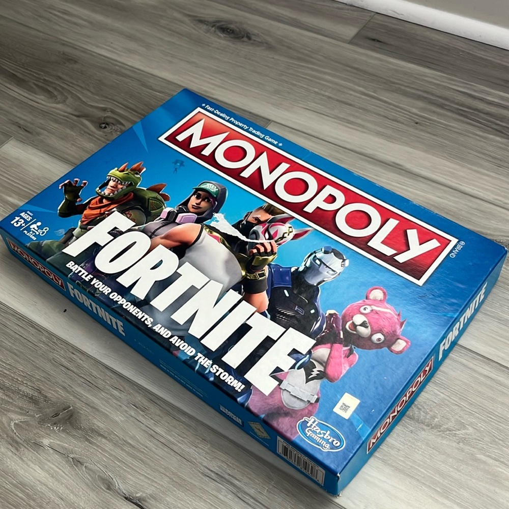Monopoly Fortnite board game